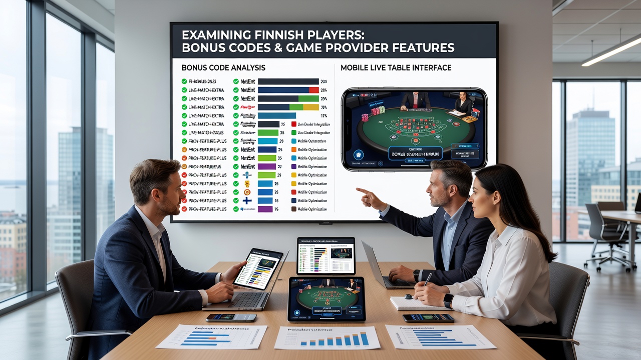 Mobile live casino tables and slot games displayed on smartphone screens with bonus code overlays